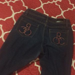 Dark blue skinny jeans